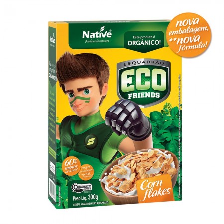 Cereal Orgânico Corn Flakes Native - 300g