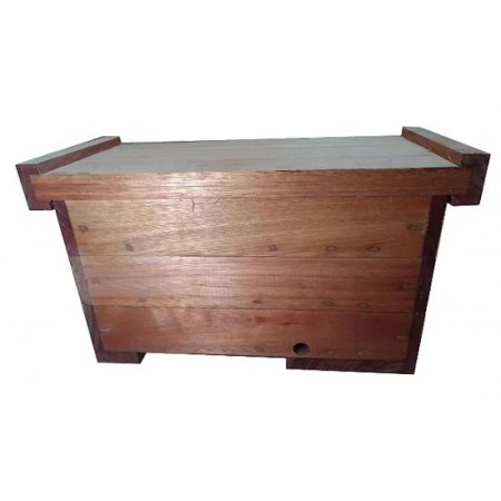 Caixa Para Abelha Sem Ferrão Horizintal Média - PNN/Baú