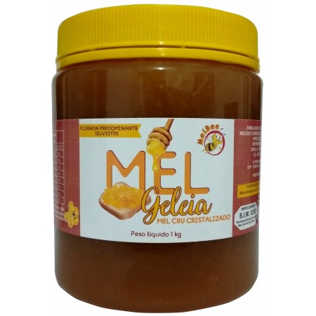 Mel Cru - Cristalizado - Pote 1 kg