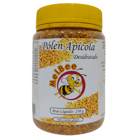 Pólen Apícola Desidratado - 250 g - Apiário Melbee