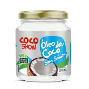 Óleo de coco Coco Show- s/ cheiro, s/ sabor - 200ml