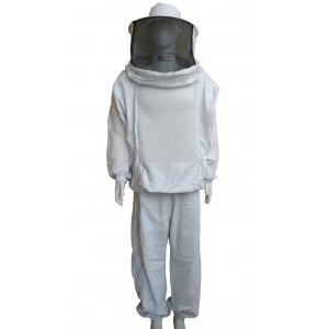 Roupa Apícola Profissional Antiferroada com Máscara