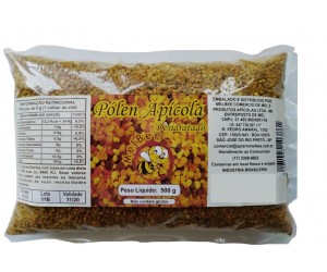 Pólen Apícola Desidratado - Pacote 500 g - Apiário Melbee