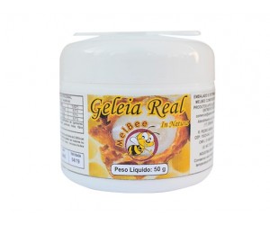 Geleia Real In Natura - Pote 50 g - ESCOLHER ENVIO MENOR QUE 5 DIAS