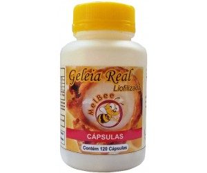 Geleia Real Liofilizada - 120 Cápsulas - 500 Mg - Super Concentrada