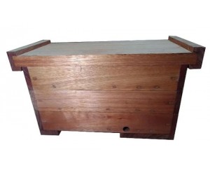 Caixa Para Abelha Sem Ferrão Horizintal Grande - PNN/Baú