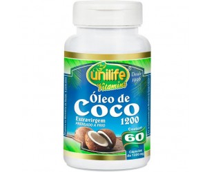 Óleo de Coco 1200 - 60 Caps