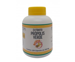 Própolis Verde em Cápsulas - 120 Cápsulas 500 Mg - Apiário Melbee