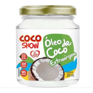 Óleo de coco Coco Show- Extravirgem - 200ml