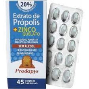 Extrato de Própolis + Zinco Quelato 45 Cápsulas