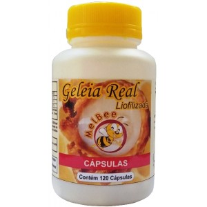 Geleia Real Liofilizada - 120 Cápsulas - 500 Mg - Super Concentrada