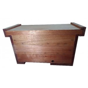 Caixa Para Abelha Sem Ferrão Horizintal Média - PNN/Baú