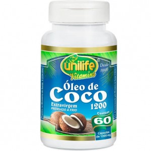 Óleo de Coco 1200 - 60 Caps