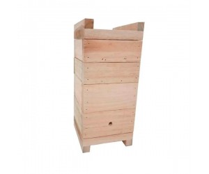 Caixa para Abelha Mirim Asf - Modelo Inpa - Eucalipto - 10x10 cm